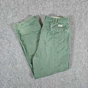 Vintage Polo Ralph Lauren "Andrew Pant" Green Mens Tagged 38x32 Act 33x31 Preppy
